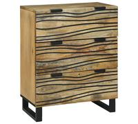 Vidaxl Sous-Console 60x33.5x75 Cm Bois Massif De Manguier