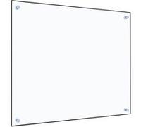 Spatscherm keuken 70x60 cm gehard glas transparant249468