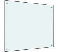 Spatscherm keuken 70x60 cm gehard glas wit249453