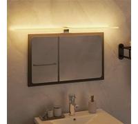 Lampe de miroir à LED 7,5 W Blanc chaud 80 cm 3000 K