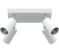 vidaXL Spot de plafond blanc 26 x 26 x 16.5 cm acier
