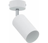 vidaXL Spot de plafond blanc 6 x 6 x 16.5 cm acier