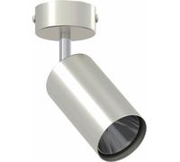 vidaXL Spot de plafond nickel brossé 6 x 6 x 16.5 cm acier