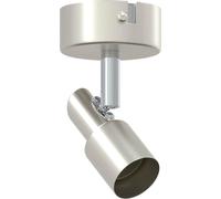 vidaXL Spot de plafond nickel brossé 8 x 8 x 10.5 cm acier