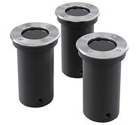 vidaXL Spot extérieur encastrable (set de 3)