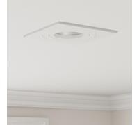 vidaXL Spots encastrés 24 pcs Carré GU10 Blanc 91x91 mm