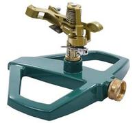 vidaXL Sproeier roterend 21x22x13 cm metaal groen48615 Vert G