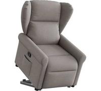Vidaxl Fauteuil Inclinable Taupe Tissu