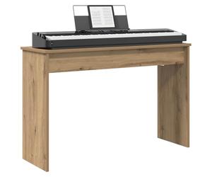 vidaXL Stand de clavier Chêne artisanal 100 x 32 x 64 cm