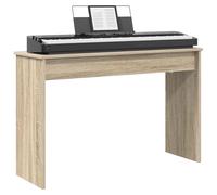 vidaXL Stand de Clavier Chêne Sonoma 100 x 32 x 64 cm, Salon, Support de Clavier Moderne et rectangulaire, Mobilier Musical Durable pour Instruments à Domicile et Aide à la Pratique