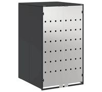 Vidaxl Stockage De Poubelle À Roulettes Avec Couvercle À Gaz Relevable Pour Poubelle De 240l