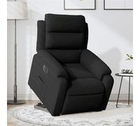 vidaXL Fauteuil inclinable électrique noir velours