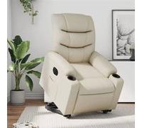 vidaXL Fauteuil Inclinable Électrique, Chaise de Relaxation avec Dossier, Siège avec Accoudoirs, Fauteuil TV de Salon, 3206614