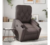 vidaXL stoel électrique similicuir marron Marron G