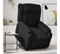 vidaXL stoel électrique similicuirnoir Noir G