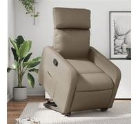 vidaXL stoel similicuir cappuccino Marron G