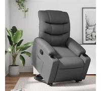 vidaXL stoel similicuir gris Gris G