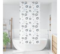 vidaXL Store de douche 100x240 cm Largeur du tissu 96 cm