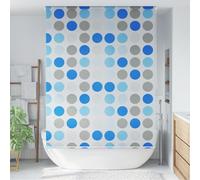 vidaXL Store Roulant de Douche 160x240 cm Cercle Rideaux Douche Salle de Bain
