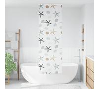 vidaXL Store Enrouleur de Douche avec Cassette Largeur du Tissu 56 cm, Store de Douche, Store Enrouleur de Rideau de Douche, Rideau Enrouleur de Douche