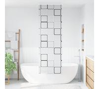 vidaXL Store Enrouleur de Douche avec Cassette Largeur du Tissu 76 cm, Store de Douche, Store Enrouleur de Rideau de Douche, Rideau Enrouleur de Douche