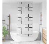 vidaXL Store Enrouleur de Douche avec Cassette Largeur du Tissu 86 cm, Store de Douche, Store Enrouleur de Rideau de Douche, Rideau Enrouleur de Douche