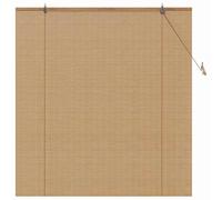 vidaXL Store enrouleur bambou 150x160 cm Marron – Protection UV, filtrage lumière, cordon