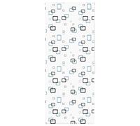 vidaXL Store enrouleur de douche 100x240 cm (largeur du tissu 96 cm)