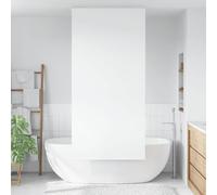 vidaXL Store enrouleur rideau de douche 100 x 240 cm, largeur tissu 96 cm