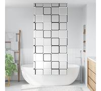vidaXL Store enrouleur de douche 100x240 cm largeur du tissu 96 cm