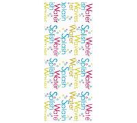 vidaXL Store Enrouleur de Douche 100x240 cm Largeur du Tissu 96 cm, Store de Douche, Store Enrouleur de Rideau de Douche, Rideau Enrouleur de Douche