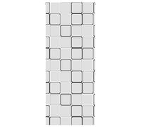 vidaXL Store enrouleur de douche 110x240 cm, largeur tissu 106 cm