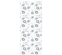 vidaXL Store enrouleur de douche 110x240 cm Largeur du tissu 106 cm