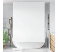 vidaXL Store enrouleur de douche 150x240 cm largeur du tissu 146 cm, store de douche, store enrouleur de rideau de douche, 4014940