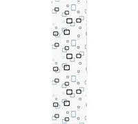 vidaXL Store enrouleur de douche 80x240 cm largeur du tissu 76 cm, store de douche, store enrouleur de rideau de douche, 4014823 Or