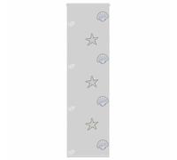 vidaXL Store Enrouleur de Douche 80x240 cm Largeur du Tissu 76 cm, Store de Douche, Store Enrouleur de Rideau de Douche, Rideau Enrouleur de Douche
