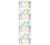 vidaXL Store Enrouleur de Douche 80x240 cm Largeur du Tissu 76 cm, Store de Douche, Store Enrouleur de Rideau de Douche, Rideau Enrouleur de Douche