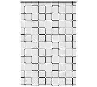 vidaXL Store enrouleur de douche avec cassette largeur du tissu 146 cm, store de douche, store enrouleur de rideau de 4015050