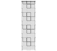 vidaXL Store enrouleur de douche avec cassette – largeur du tissu 66 cm