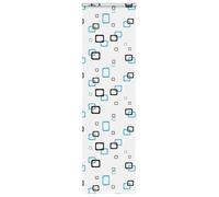 vidaXL Store Enrouleur de Douche avec Cassette Largeur du Tissu 76 cm