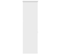 vidaXL Store enrouleur de douche avec cassette largeur du tissu 76 cm 4015054