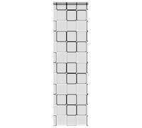 vidaXL Store Enrouleur de Douche avec Cassette Largeur du Tissu 76 cm, Store de Douche, Store Enrouleur de Rideau de Douche, Rideau Enrouleur de Douche