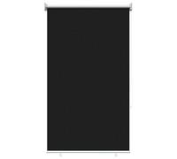 Vidaxl Store Enrouleur Extérieur À 90% De Blocage Uv Noir 80 X 230 Cm