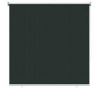 vidaXL Store Enrouleur extérieur à 90% de Blocage UV Vert foncé HDPE, Stores enroulables pour Balcon, Ombres de Patio, Protection Soleil, pour Jardin et fenêtres
