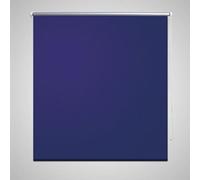 vidaXL Store enrouleur occultant 100 x 230 cm bleu