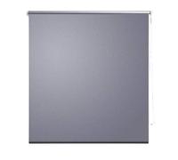vidaXL Store enrouleur occultant 104,4x230 cm Gris pour chambre à coucher