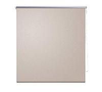 vidaXL Store enrouleur occultant 124,4 x 230 cm Beige