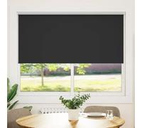 vidaXL Store Enrouleur Occultant 160x175 cm Noir Fenêtre Chambre à Coucher 240143