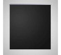 vidaXL Store Enrouleur Occultant 164,4x175 cm Noir Fenêtre Chambre à Coucher