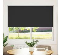 vidaXL Store enrouleur occultant 164,4 x 175 cm Noir